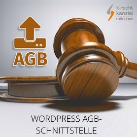 AGB mit Schnittstelle zu Wordpress inkl. Update-Service